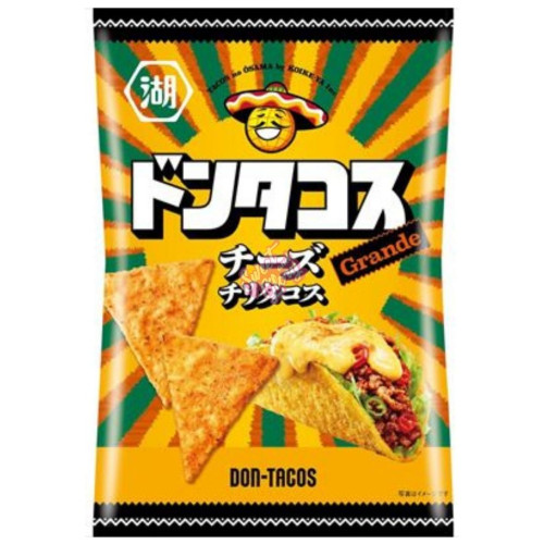 Koikeya Corn Chips Chili Cheese Taco (Japan) 57g - 12ct