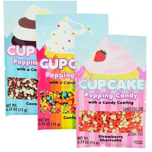 KoKo's Cupcake Popping Candy 15g - 20ct