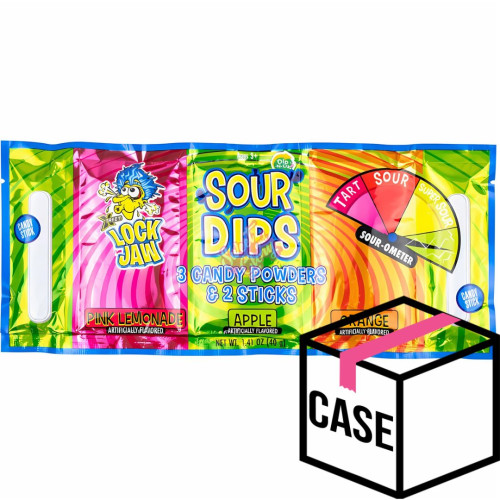 KoKo's Lock Jaw Sour Dips 40g - Case
