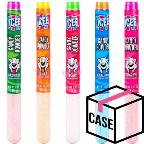 KoKo's Icee Sour Candy Powder Tubes 14g - Case