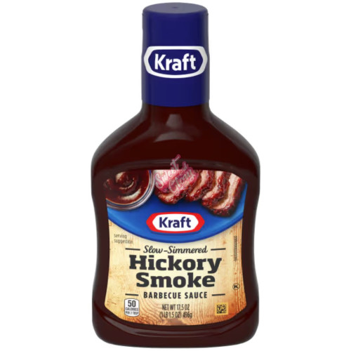 Kraft Hickory Smoke BBQ Sauce 496g - 12ct