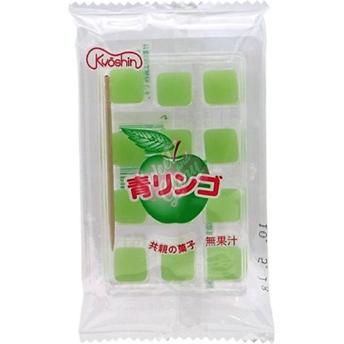Kyoushin Green Apple Mochi Candy (Japan) 15g - 20ct