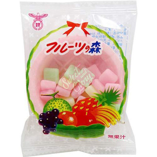 Kyoushin Fruits of the Forest Mochi Candy (Japan) 20g - 20ct