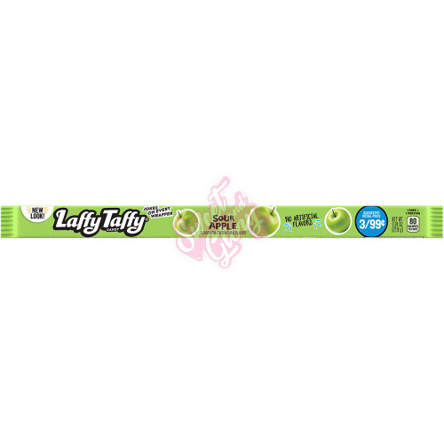 Laffy Taffy Rope Sour Apple 22g - 24ct