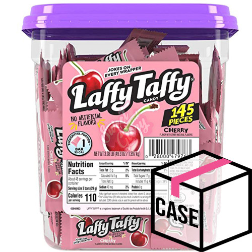 Laffy Taffy Cherry Mini's 145ct Tub 1397g - Case