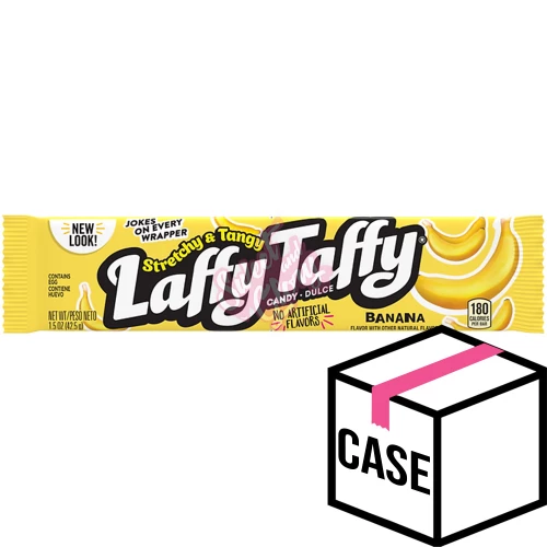 Stretchy & Tangy Laffy Taffy Banana 42g - Case