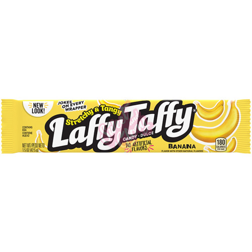 Stretchy & Tangy Laffy Taffy Banana 42g - 24ct