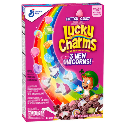 Lucky Charms Cotton Candy 297g - 12ct