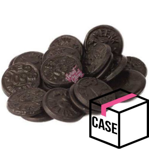 Meenk Liquorice Cents 1kg - Case