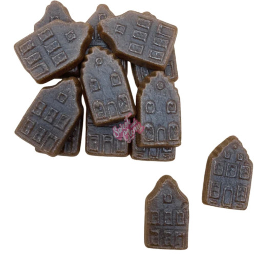 Meenk Liquorice Houses 1kg - 1ct
