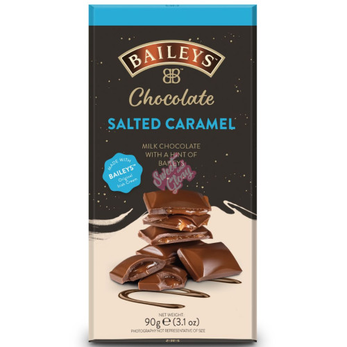 Baileys Salted Caramel Bar 90g - Case