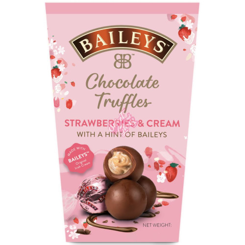 Baileys Strawberry & Cream Truffles 205g - 6ct
