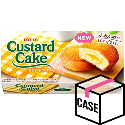 Lotte Custard Cake (Japan) 162g - Case