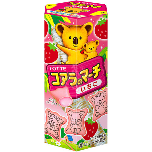 Lotte Koala Strawberry (Japan) 48g - 10ct
