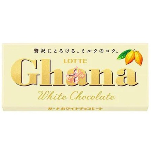 Lotte Ghana White Chocolate 45g - 10ct