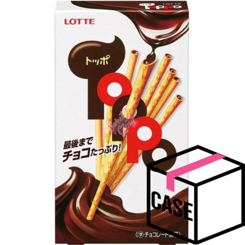 Lotte Toppo Chocolate 72g - Case