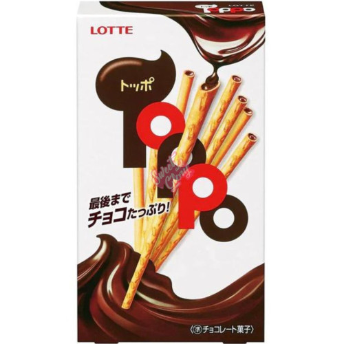 Lotte Toppo Chocolate 72g - 10ct