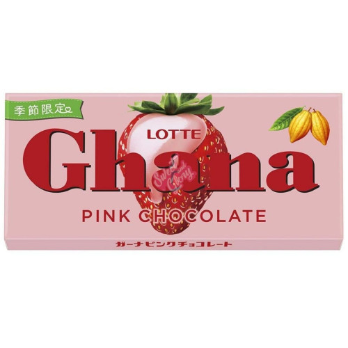Lotte Ghana Pink Chocolate (Japan) 45g - 10ct