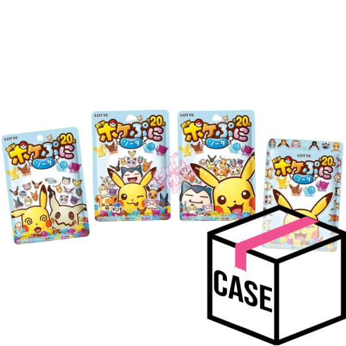 Lotte Pokemon Mini Gummies (Japan) 80g - Case