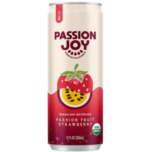 Passion Joy Strawberry Passion Fruit 355ml - Case