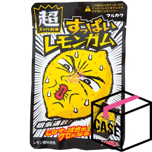 Marukawa Sour Lemon Gum (Japan) 41.5g - Case