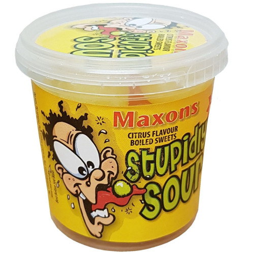 Maxons Stupidly Sour Citrus Mix 100g- Case 15ct