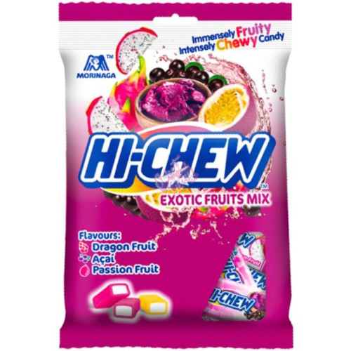 Hi-Chew Exotic Peg Bag 100g - 6ct