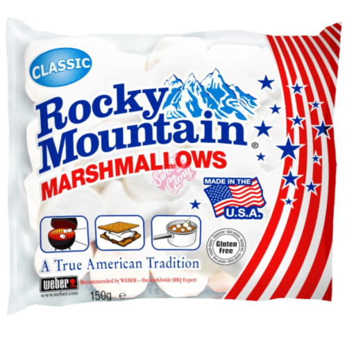 Rocky Mountain Regular Marshmallows 150g - 24ct