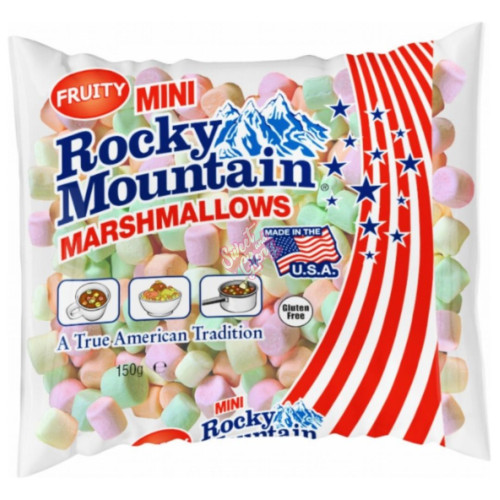 Rocky Mountain Fruity Mini Marshmallows 150g - 24ct