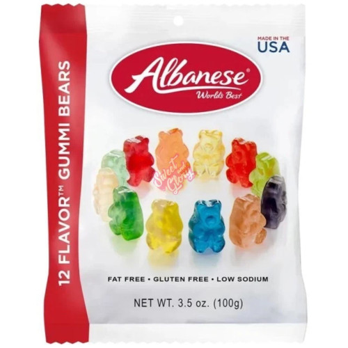 Albanese Gummy Bears 100g - Case
