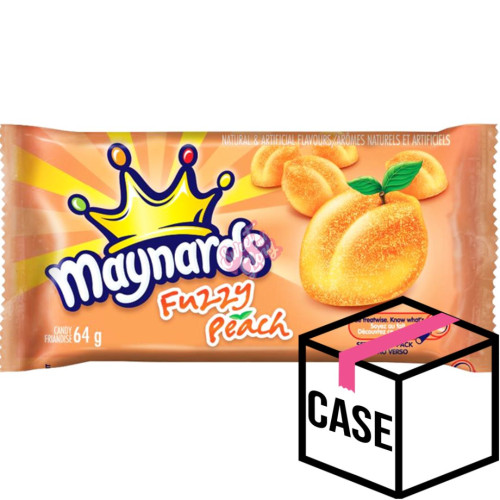 Maynards Fuzzy Peach (CAN) 64g - Case
