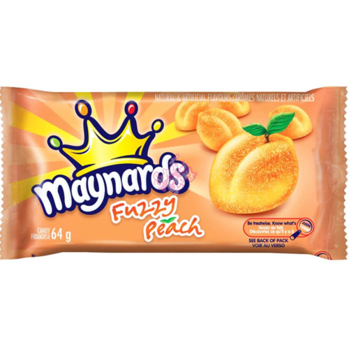 Maynards Fuzzy Peach (CAN) 64g - 18ct