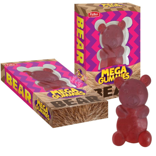 Mega Gummies Bear 600g - 4ct