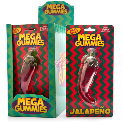 Mega Gummies Jalapeno 120g - 11ct