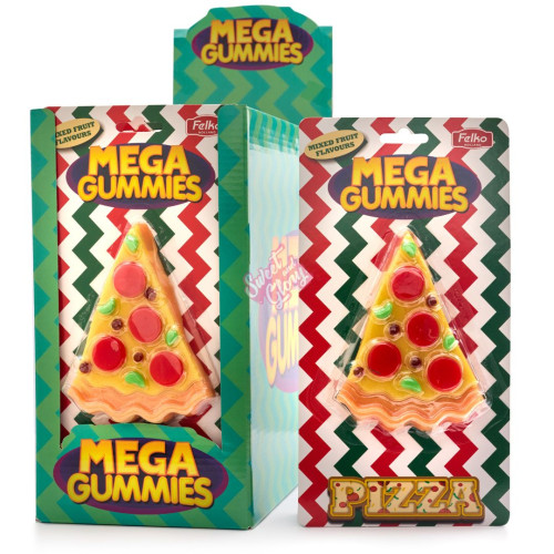 Mega Gummies Pizza 120g - 12ct