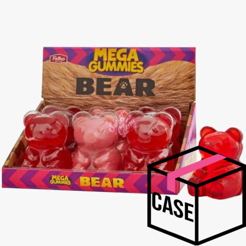 Mega Gummies Jelly Bear 350g - Case