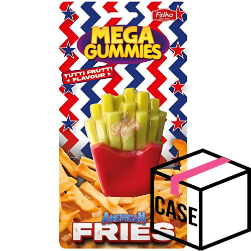 Mega Gummies American Fries 120g - Case