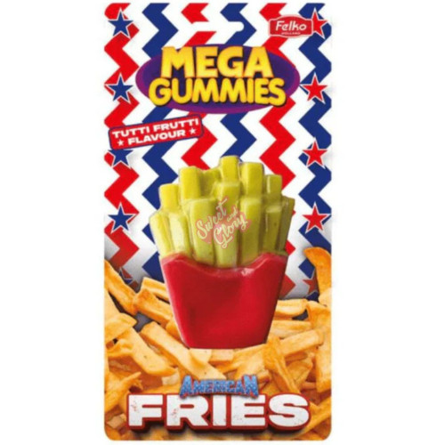 Mega Gummies American Fries 120g - 11ct