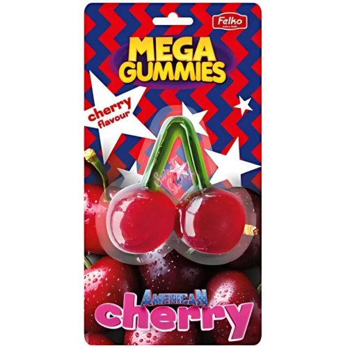 Mega Gummies American Cherry 120g - 11ct