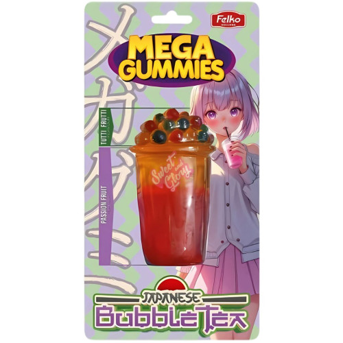 Mega Gummies Japanese Bubble Tea 120g - 12ct
