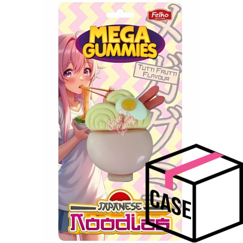 Mega Gummies Japanese Noodles 120g - Case