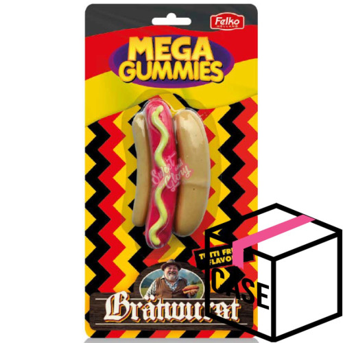 Mega Gummies German Bradwurst 120g