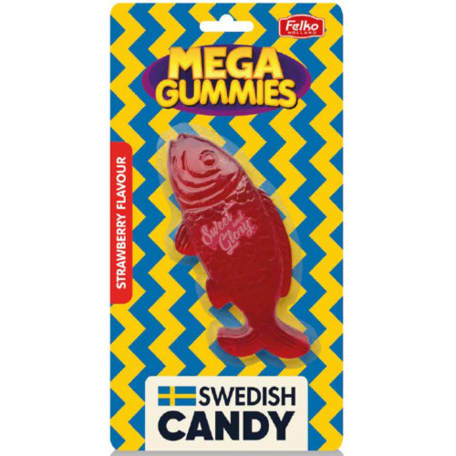 Mega Gummies Swedish Candy Fish 120g