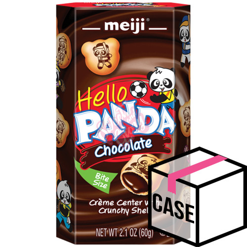Meiji Hello Panda Chocolate 59g - Case