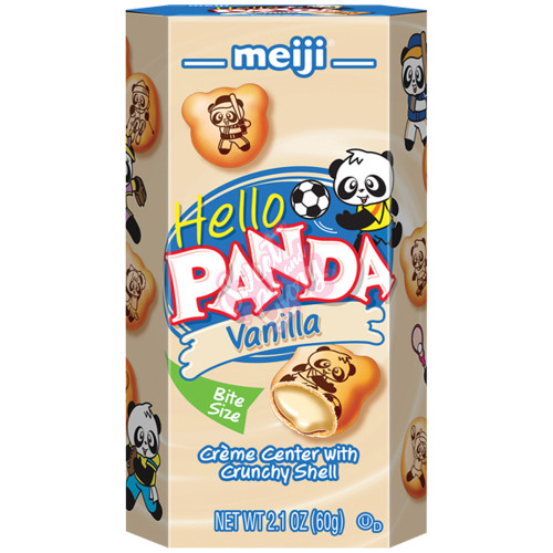 Meiji Hello Panda Vanilla 59g - 10ct