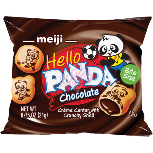 Meiji Hello Panda Chocolate Pouch 21g - 32ct