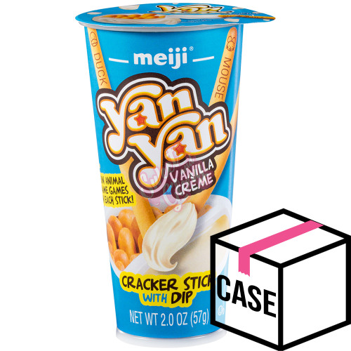Meiji Yan Yan Vanilla 56g - Case