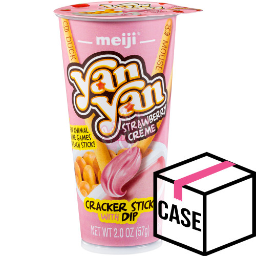 Meiji Yan Yan Strawberry 56g - Case