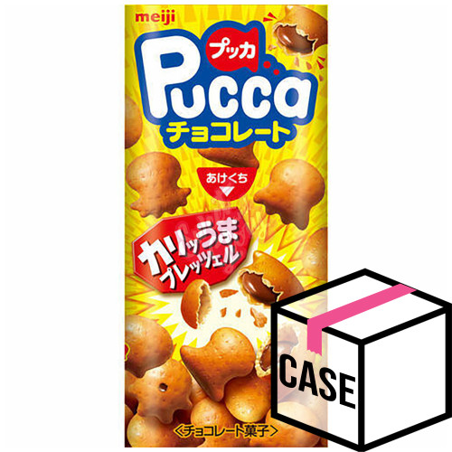 Meiji Pucca Chocolate (Japan) 39g - Case