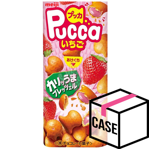 Meiji Pucca Strawberry (Japan) 39g - Case